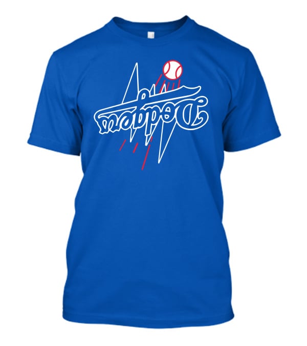 Dodgers Bolt Baseball T-Shirt