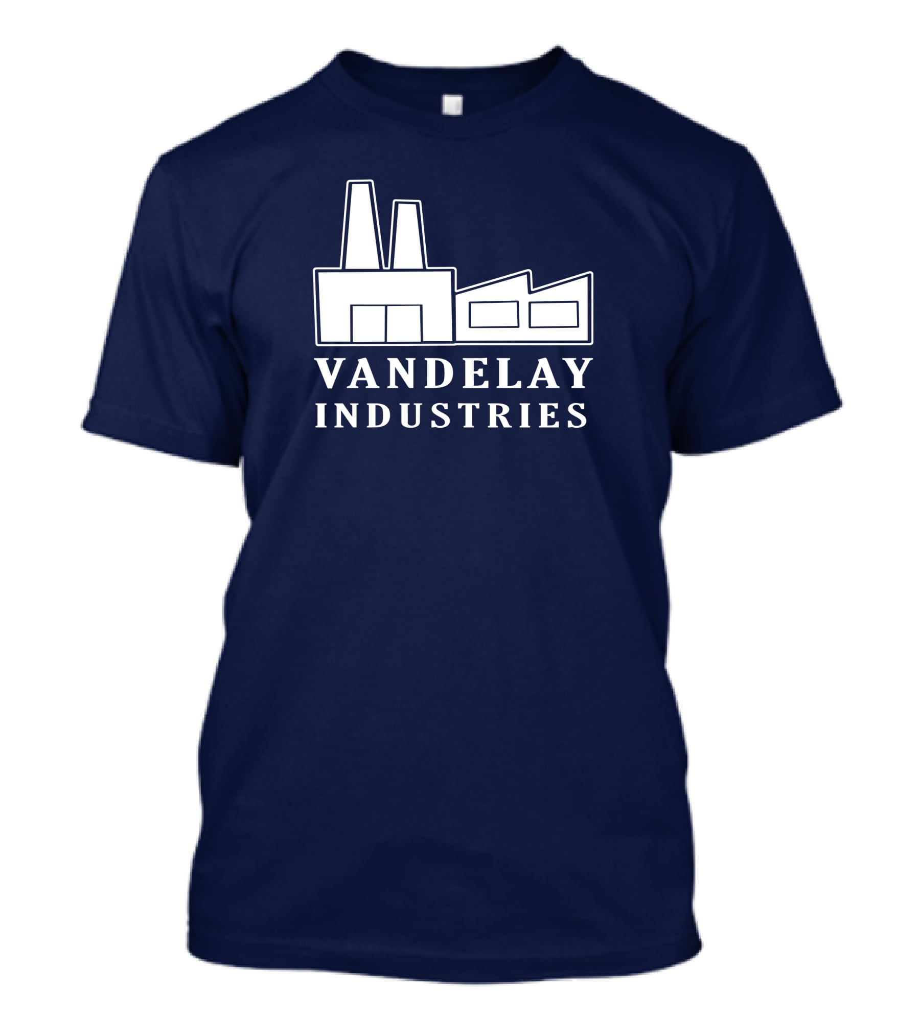 Seinfeldism Vandelay Industries Iconic Factory Logo Mashup The Vandelay T-Shirt