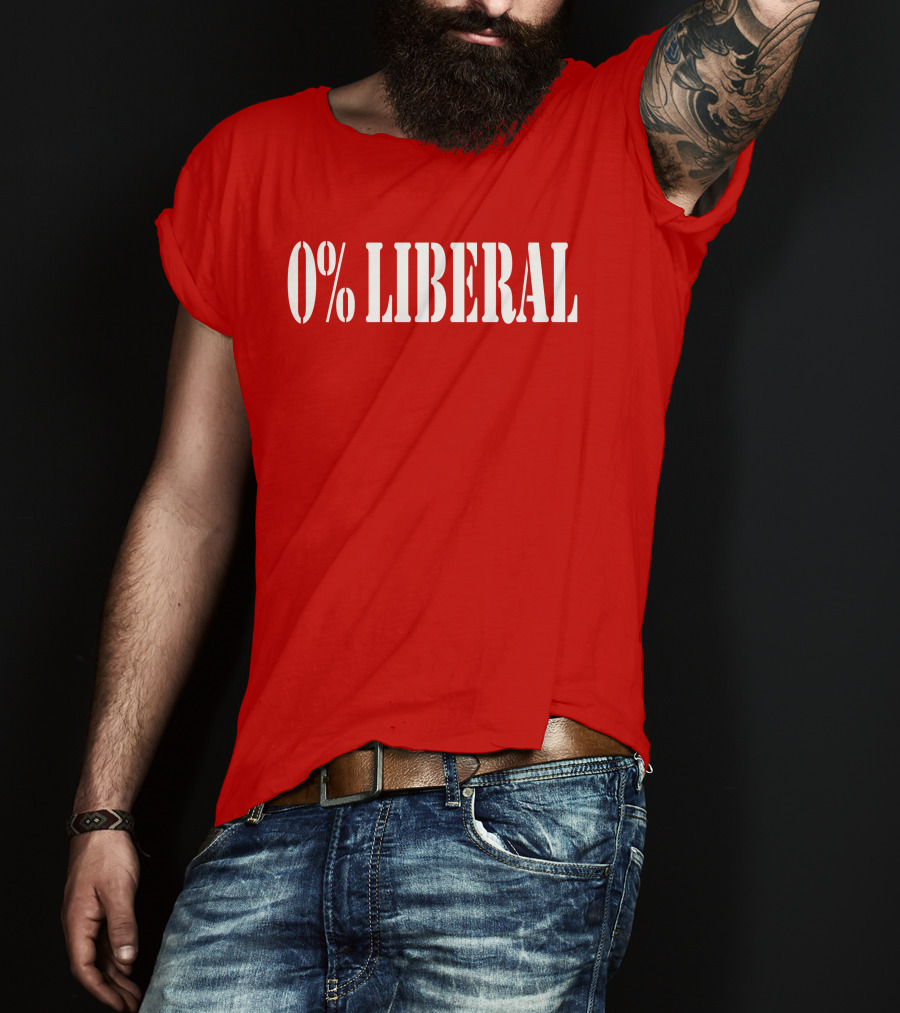 Real Bryson Gray 0% Liberal T-Shirt