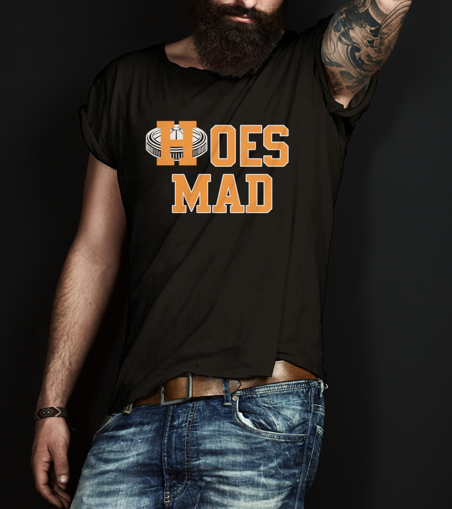 Southern Delicacyltd Hoes Mad Text With Wheel Visual T-Shirt