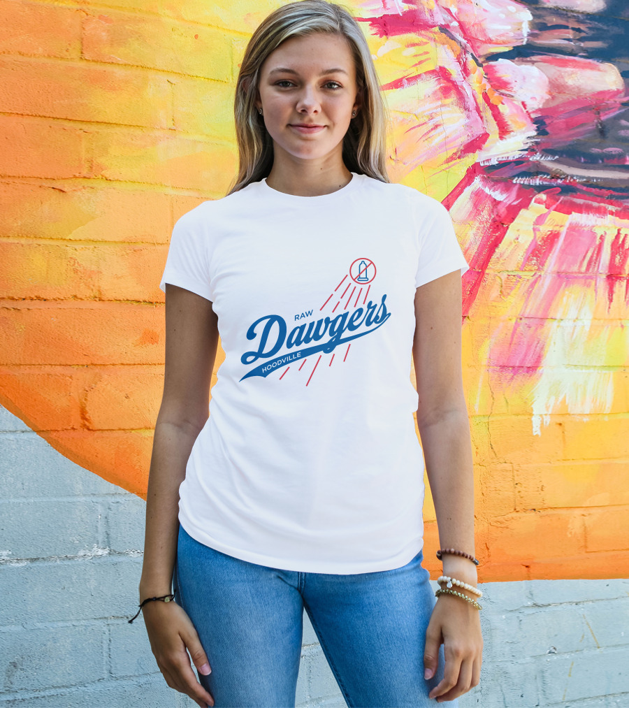 Raw Dawgers Hoodville No Bottles Sign T-Shirt