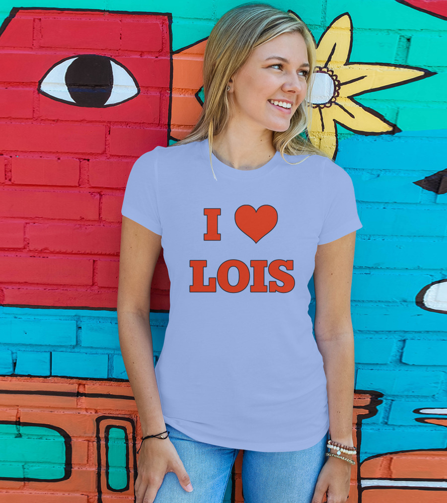 Peter Griffin I Love Lois Heart T-Shirt