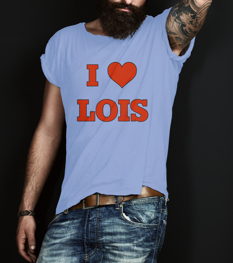 Peter Griffin I Love Lois Heart T-Shirt