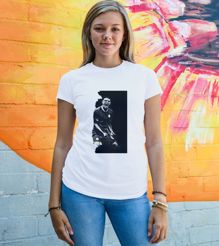 O Monstro Soccer Celebration Iconic Athlete Performance T-Shirt