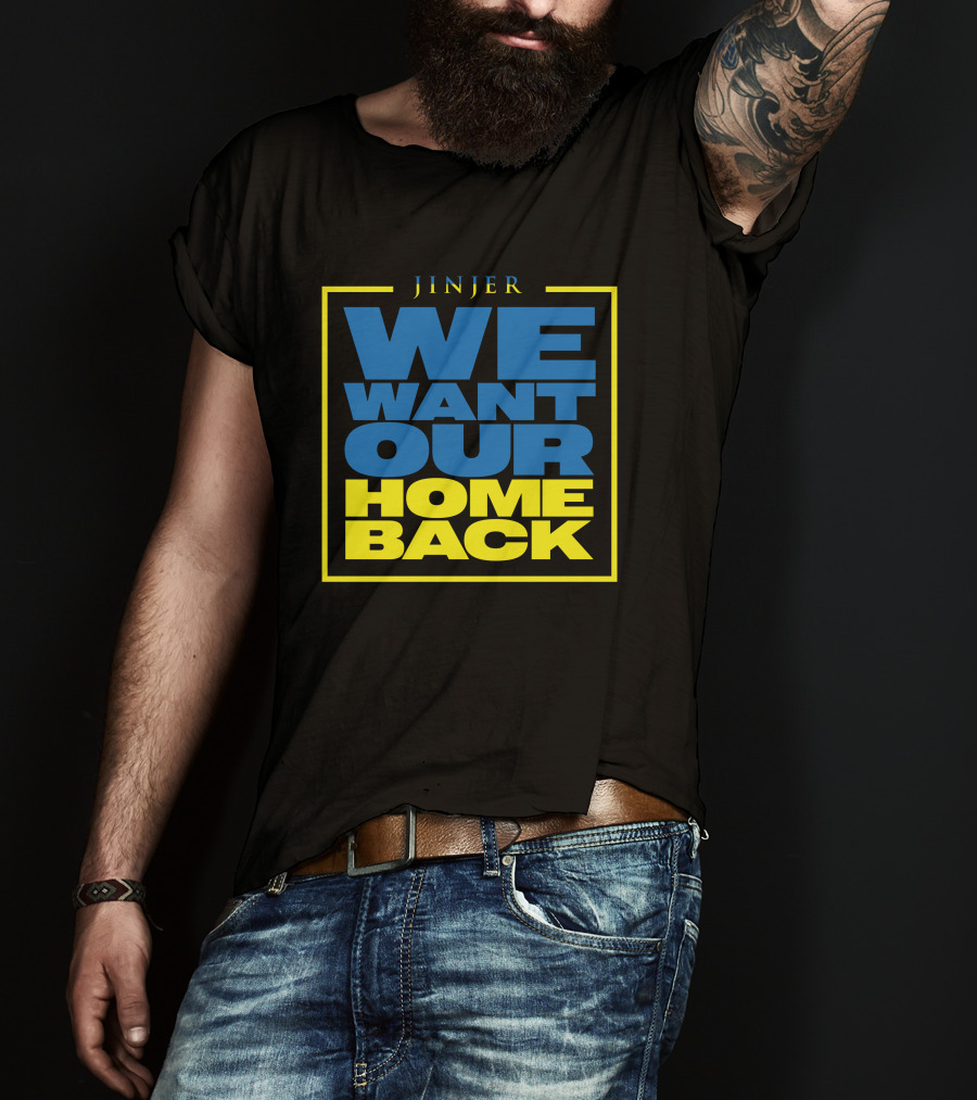 Jinjer We Want Our Home Back T-Shirt