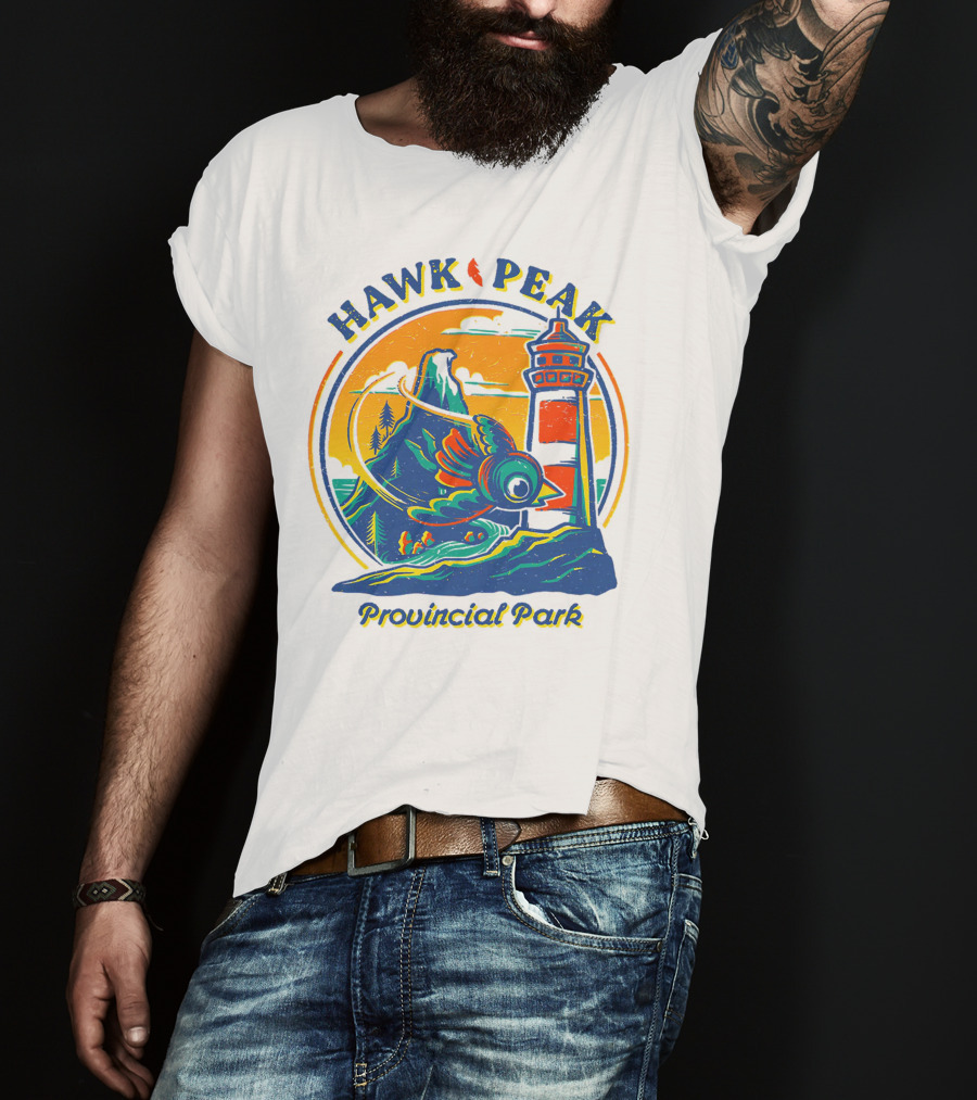 Hawk Peak Provincial Park Fangamer Merch T-Shirt