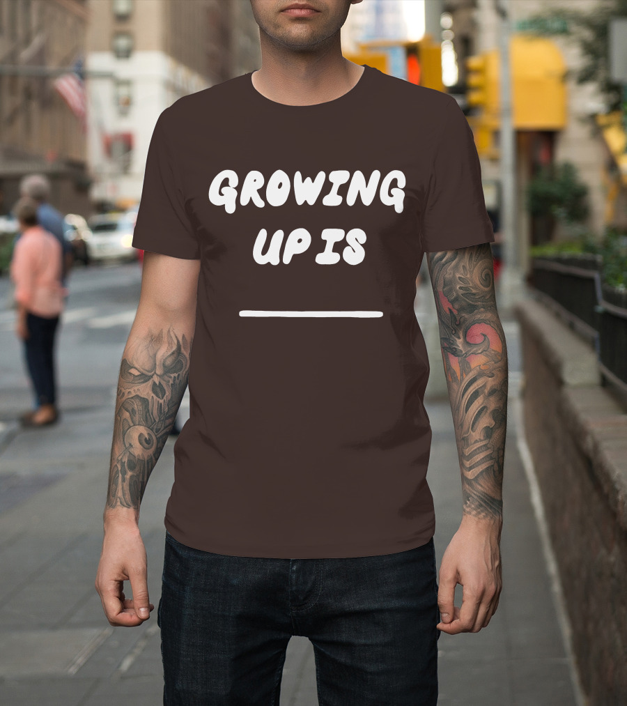 Growing Up Is Ruel Merch T-Shirt