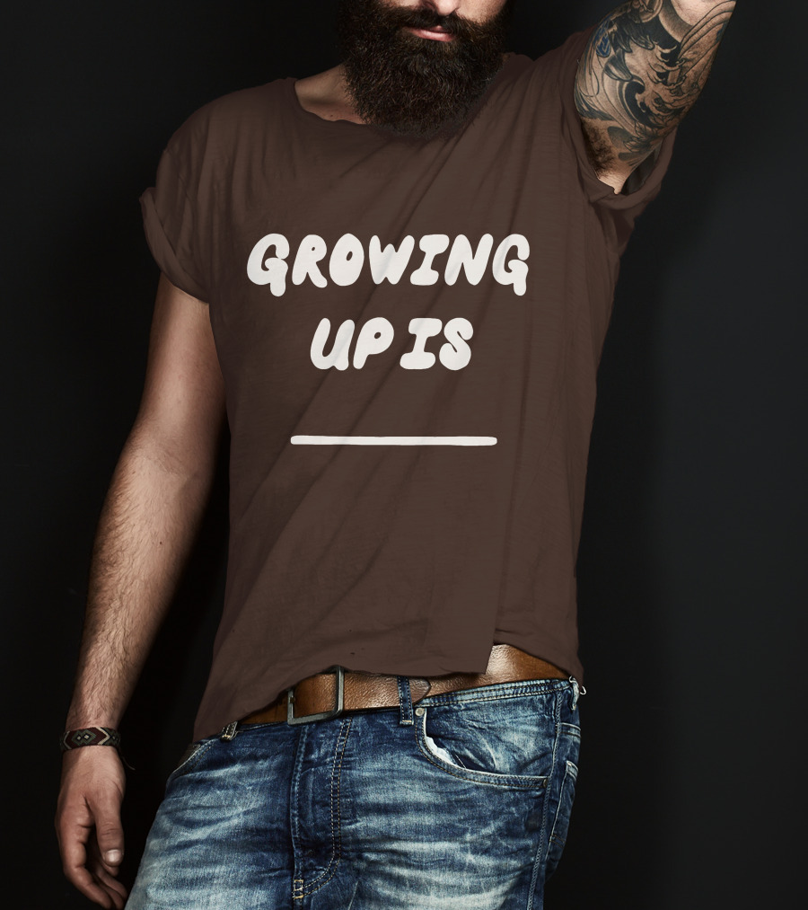 Growing Up Is Ruel Merch T-Shirt