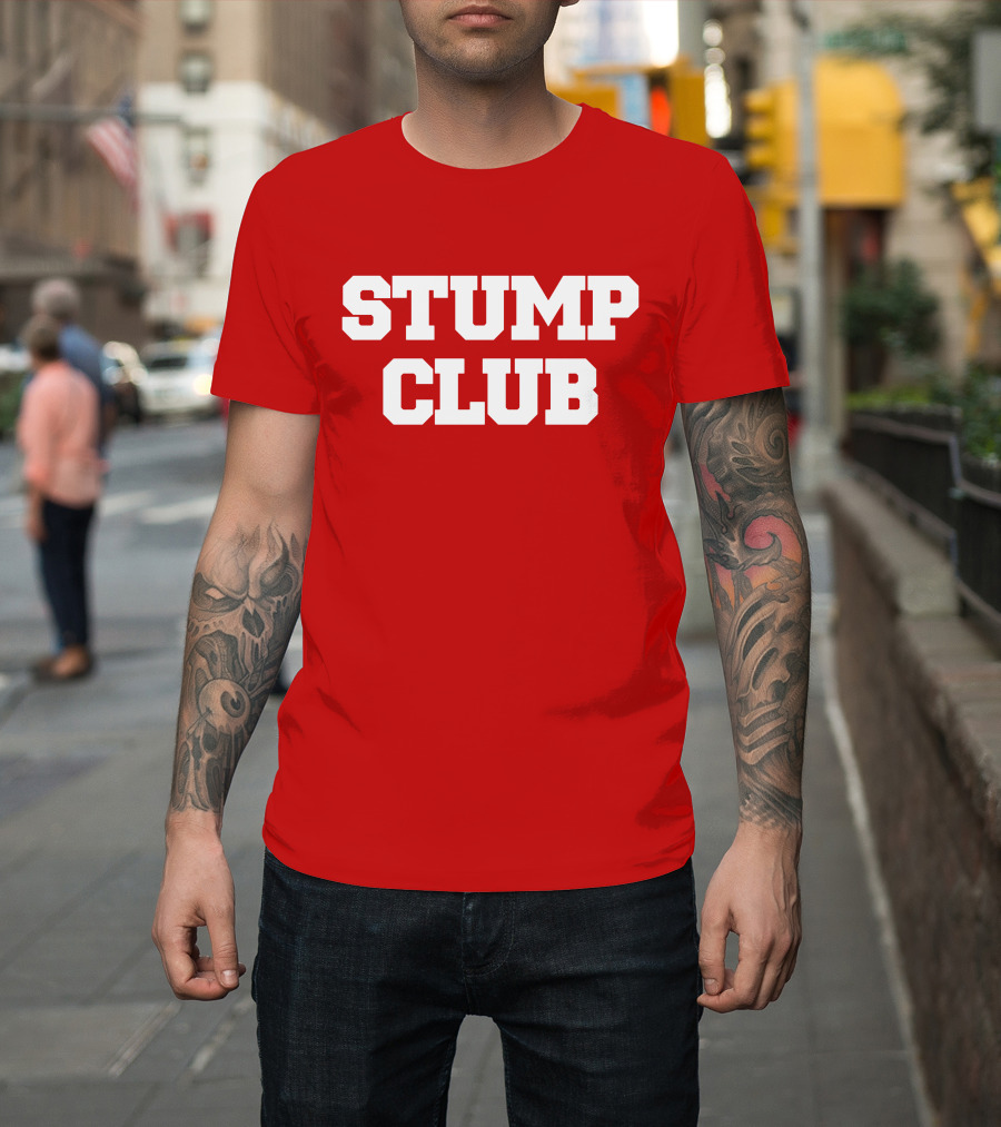 STUMP CLUB Red T-Shirt