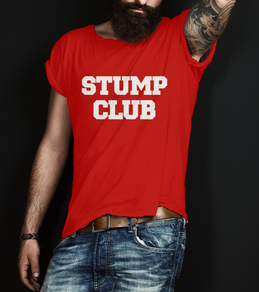 STUMP CLUB Red T-Shirt