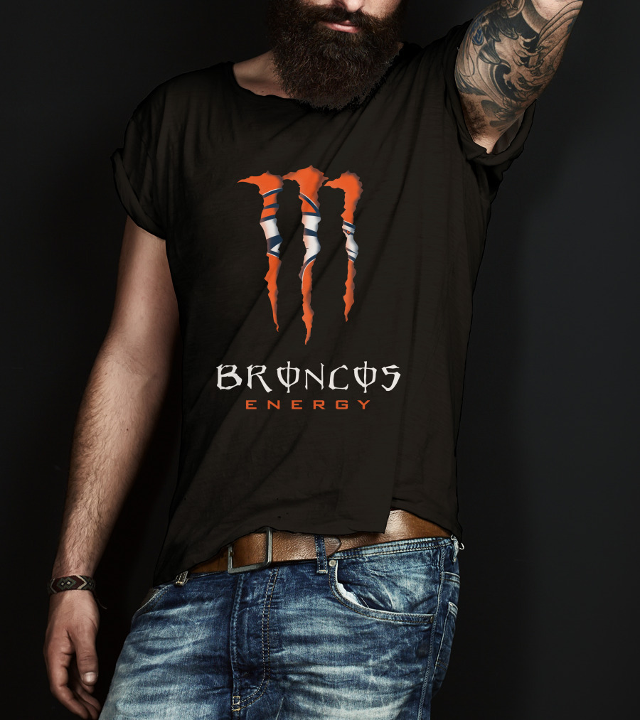 Broncos Energy Claw Marks T-Shirt