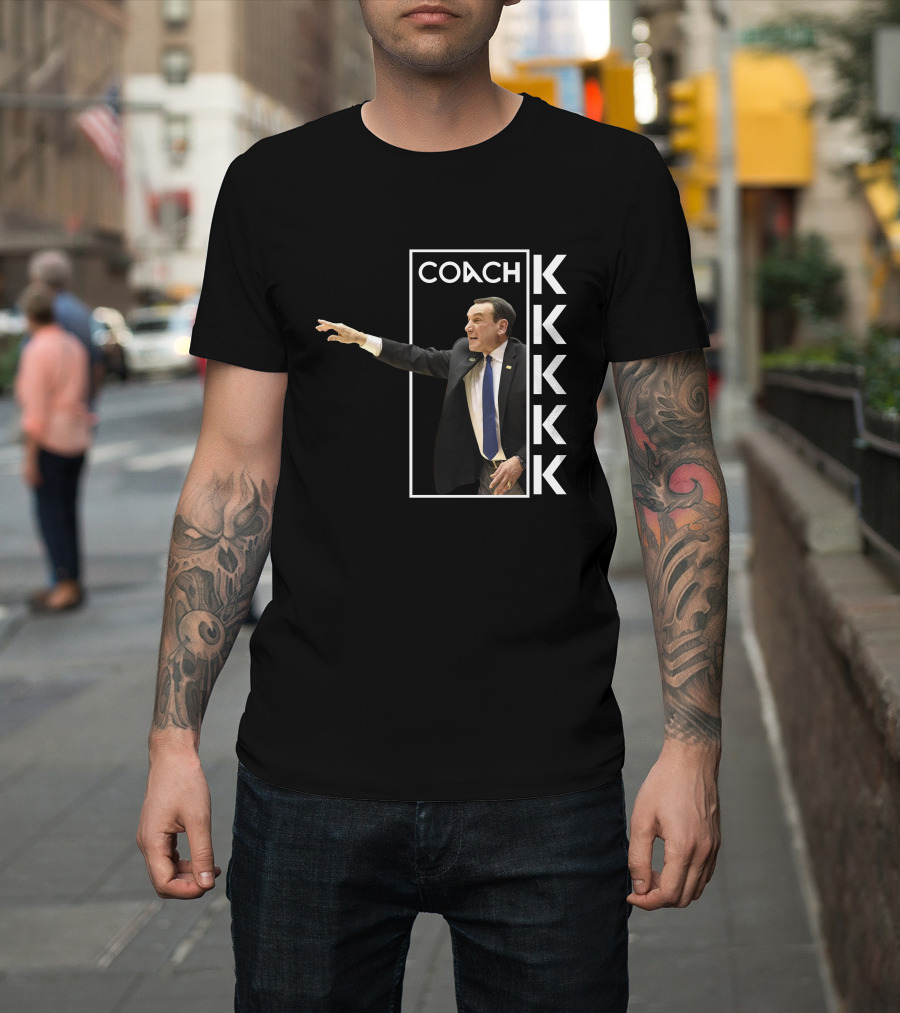 COACH K Duke Basketball Legend T-Shirt