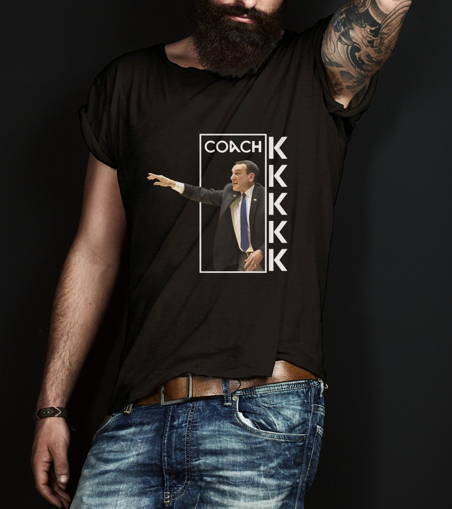 COACH K Duke Basketball Legend T-Shirt