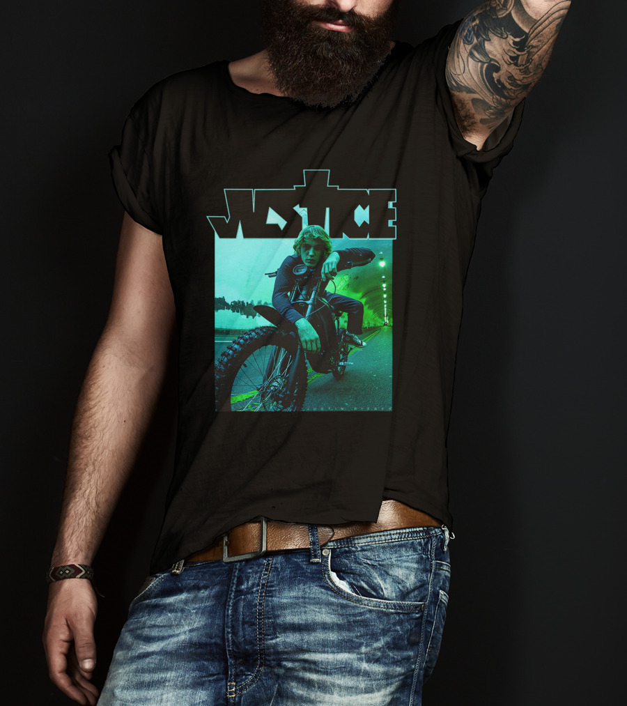 Justice Dirt Bike Photo Merch Justin Bieber T-Shirt