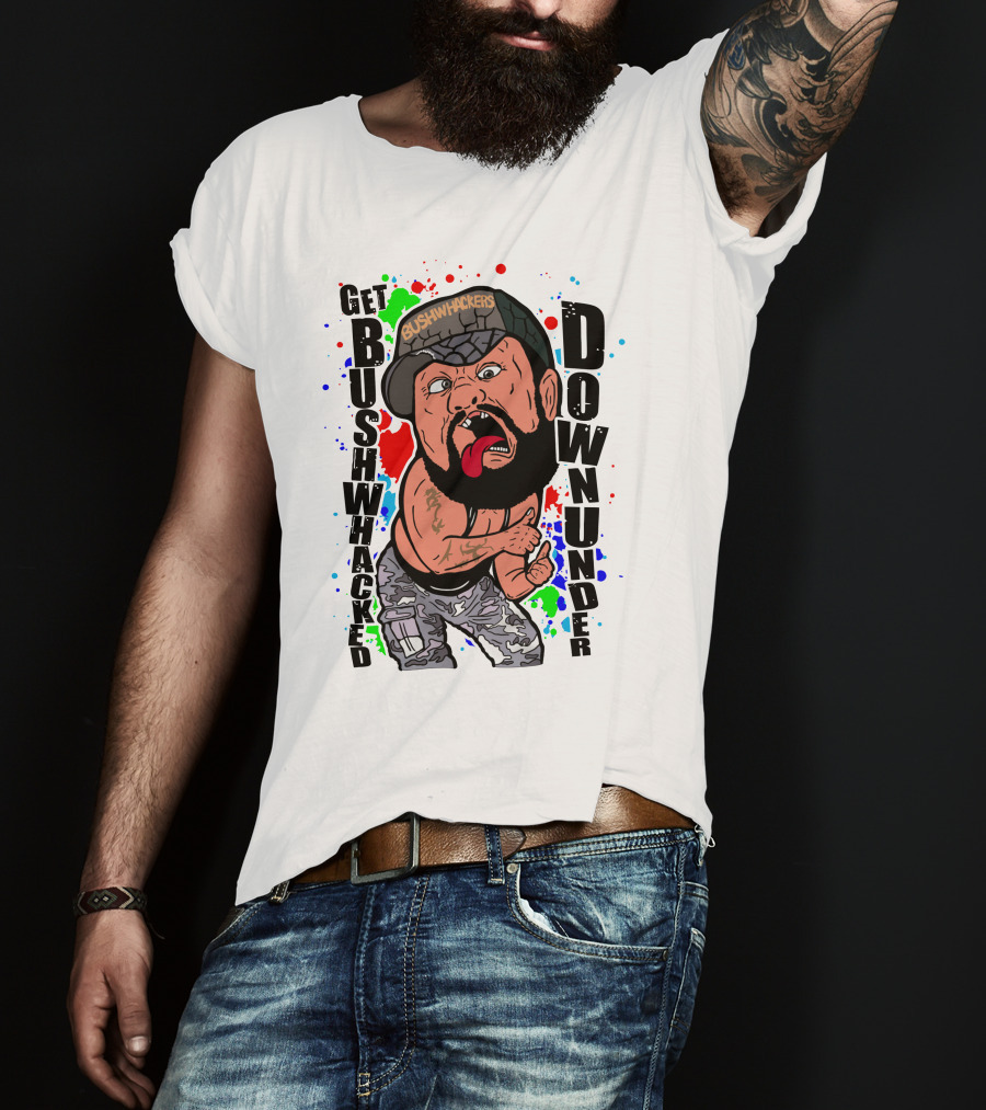 Get Bushwhacked Down Under Pro Wrestling Tees Bushwhackers T-Shirt