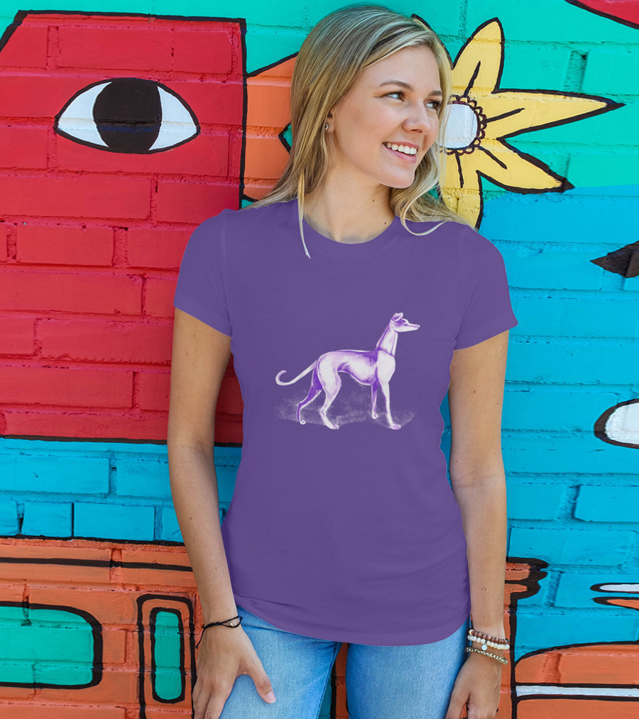That One Purple Dog Greyhound Merch T-Shirt