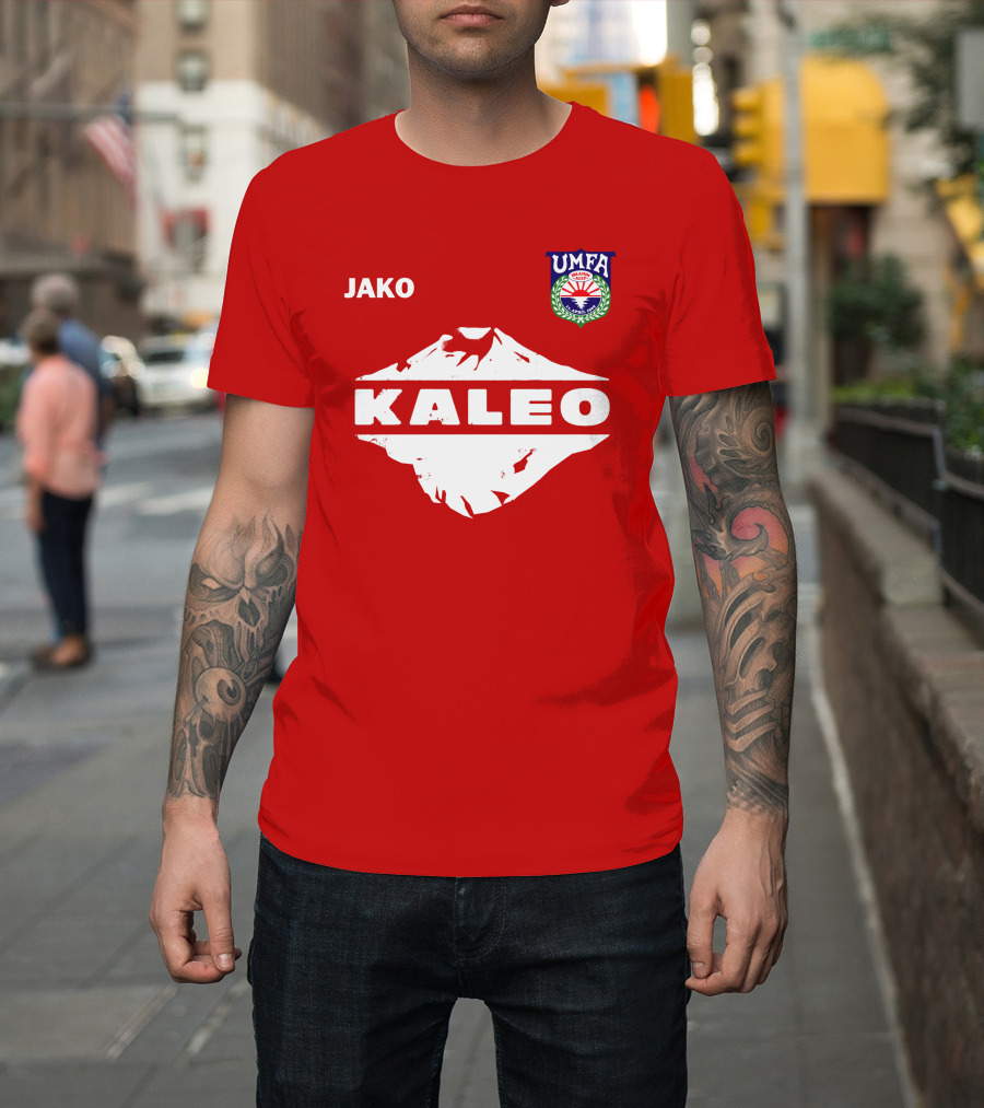 JAKO Kaleo UMFA Crest Red T-Shirt