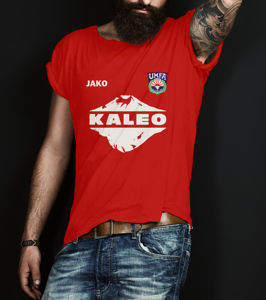 JAKO Kaleo UMFA Crest Red T-Shirt