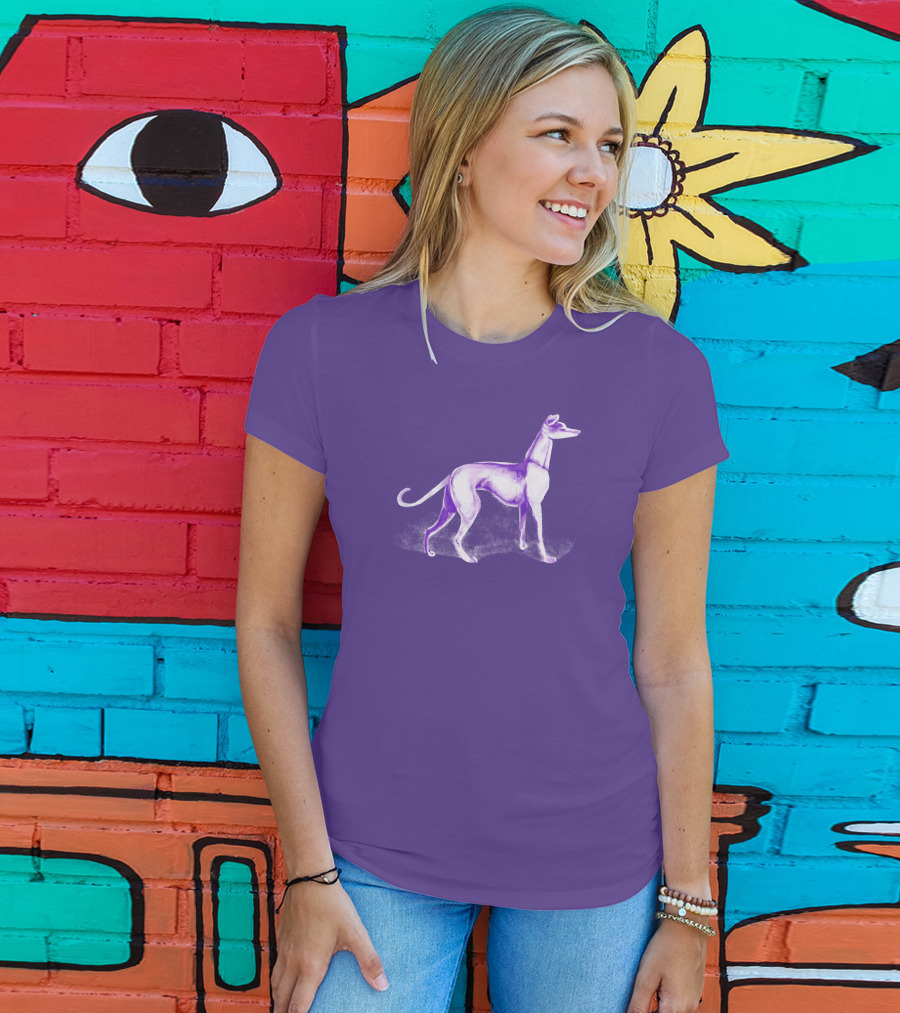 Jared Greyhound Purple T-Shirt