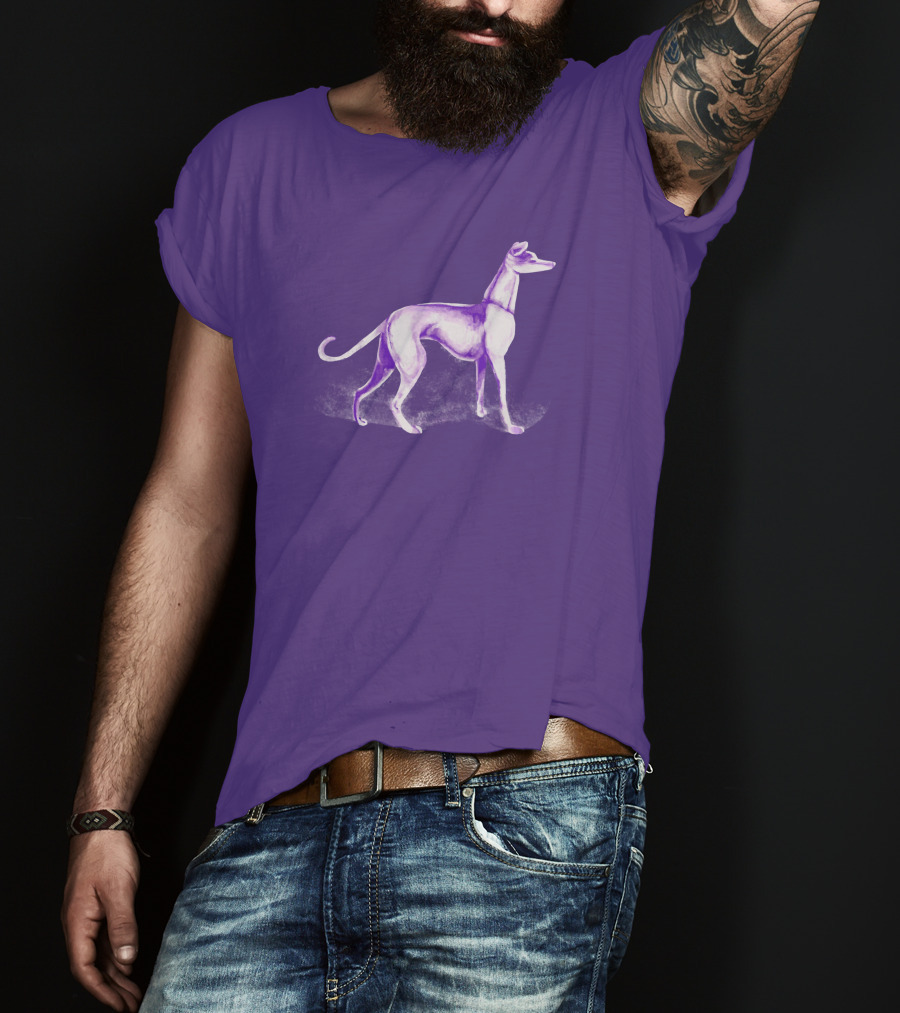 Jared Greyhound Purple T-Shirt