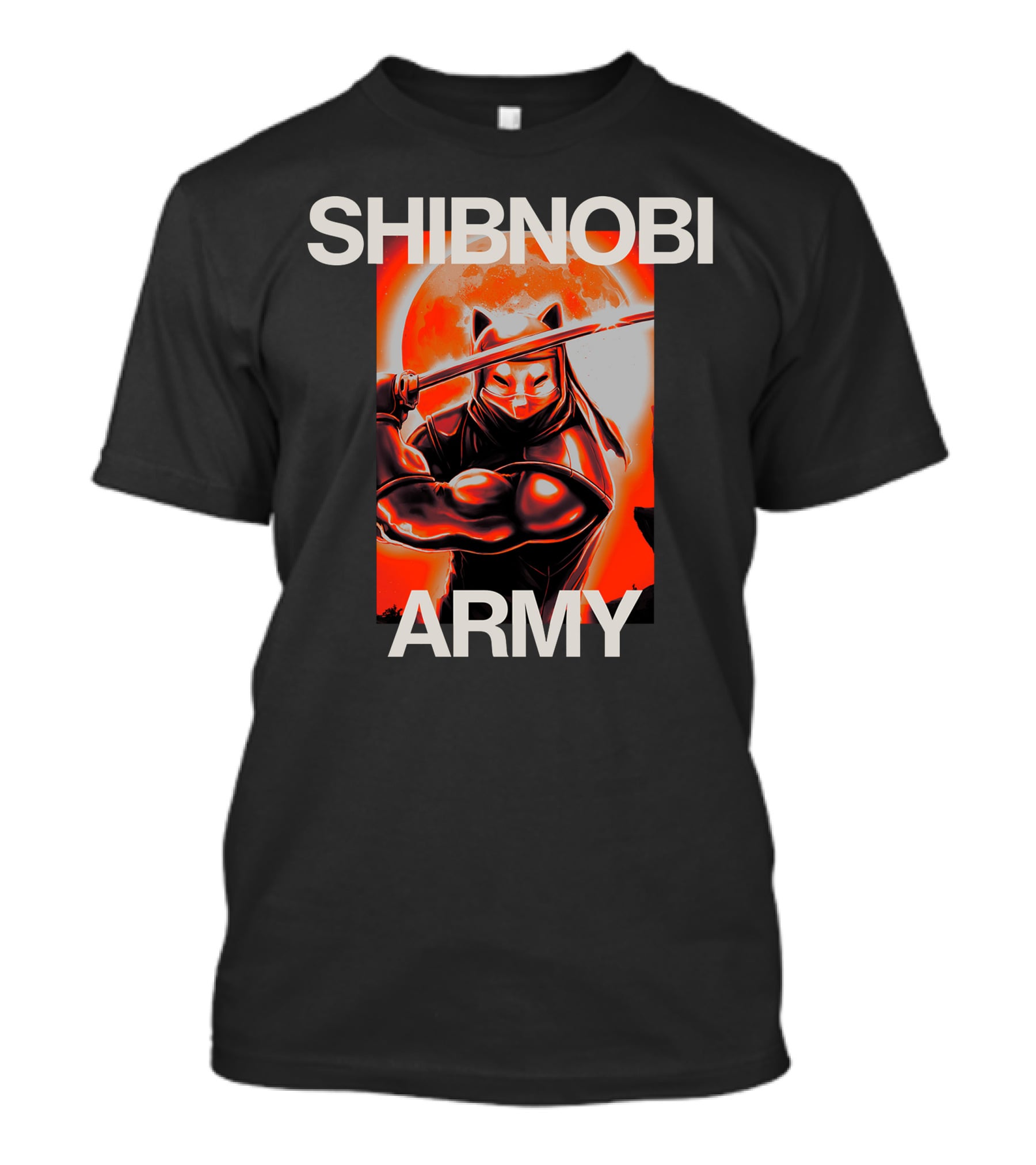Shibnobi Army Shinja Merch Ninja Warrior T-Shirt