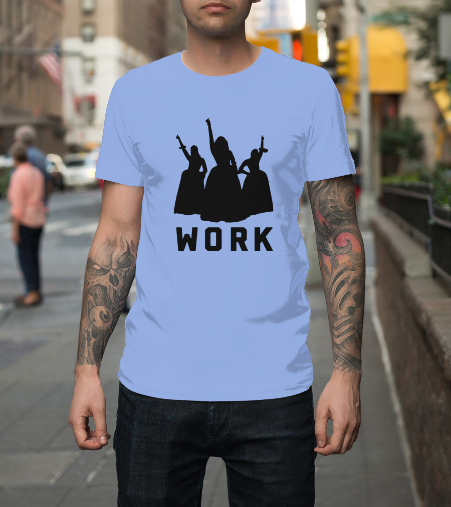 Hamilton Goods Store Schuyler Sisters Work T-Shirt