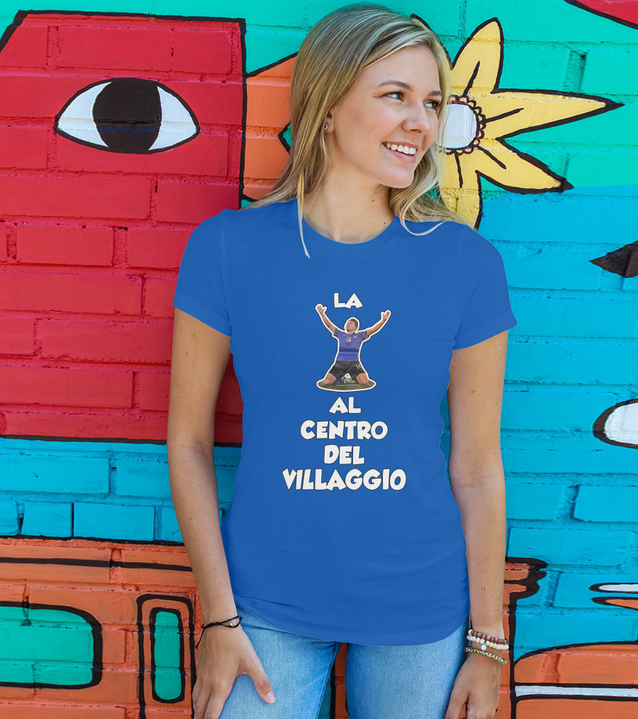 La Al Centro Del Villaggio Skysport Iconic Soccer T-Shirt