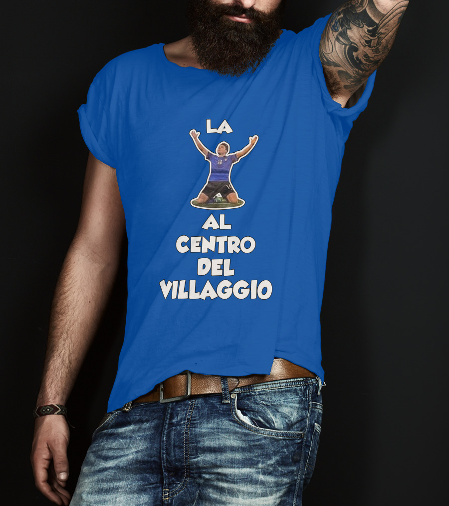La Al Centro Del Villaggio Skysport Iconic Soccer T-Shirt