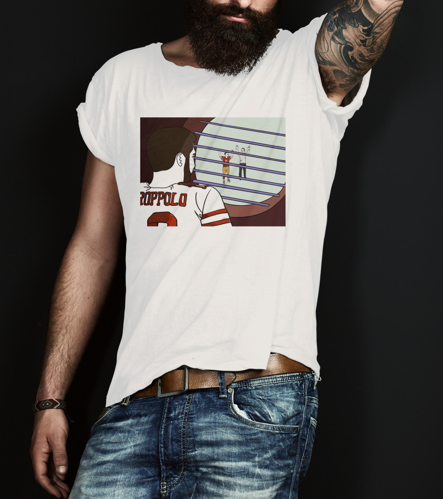 Jimmy Garoppolo Drawing Series Day 51 Every Day Until Traded T-Shirt