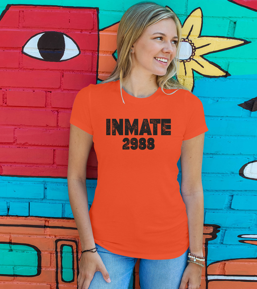Inmate 2988 Boogie2988 Prison Number T-Shirt
