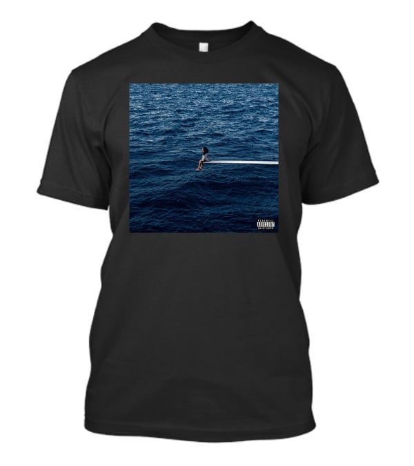 I Survived The Sza Drought SOS Album Cover Ocean T-Shirt
