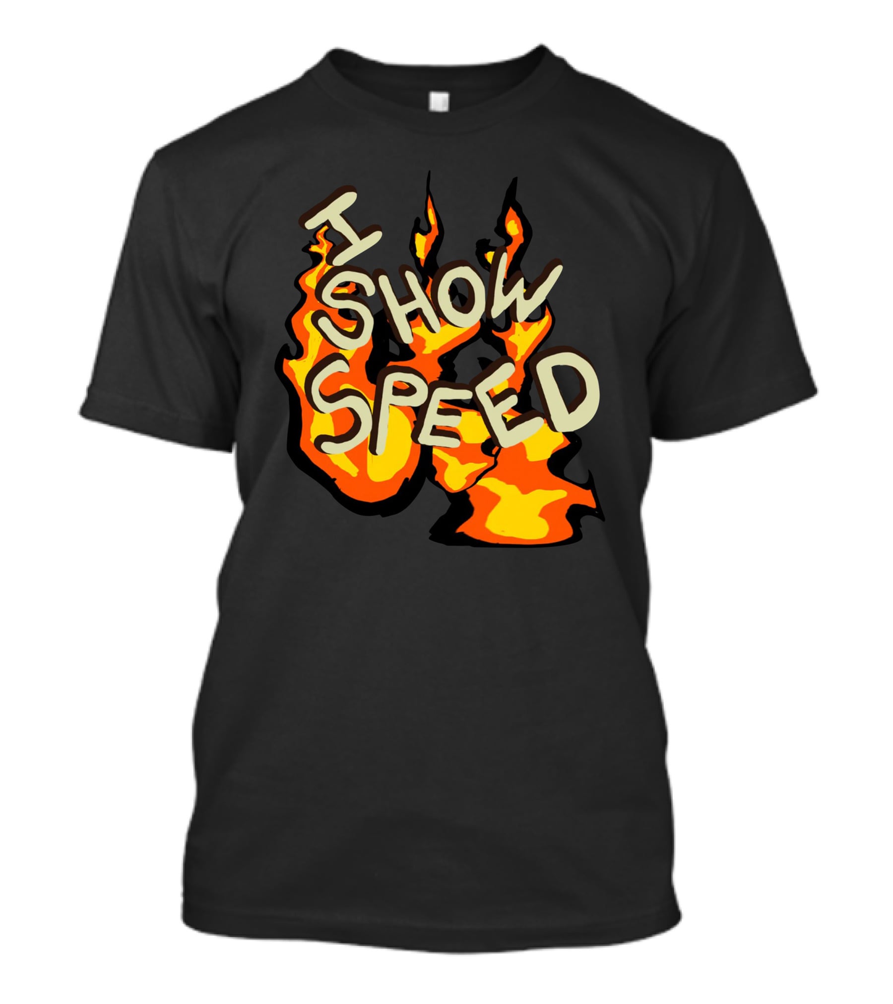 I Show Speed Fire Flames Bro T-Shirt