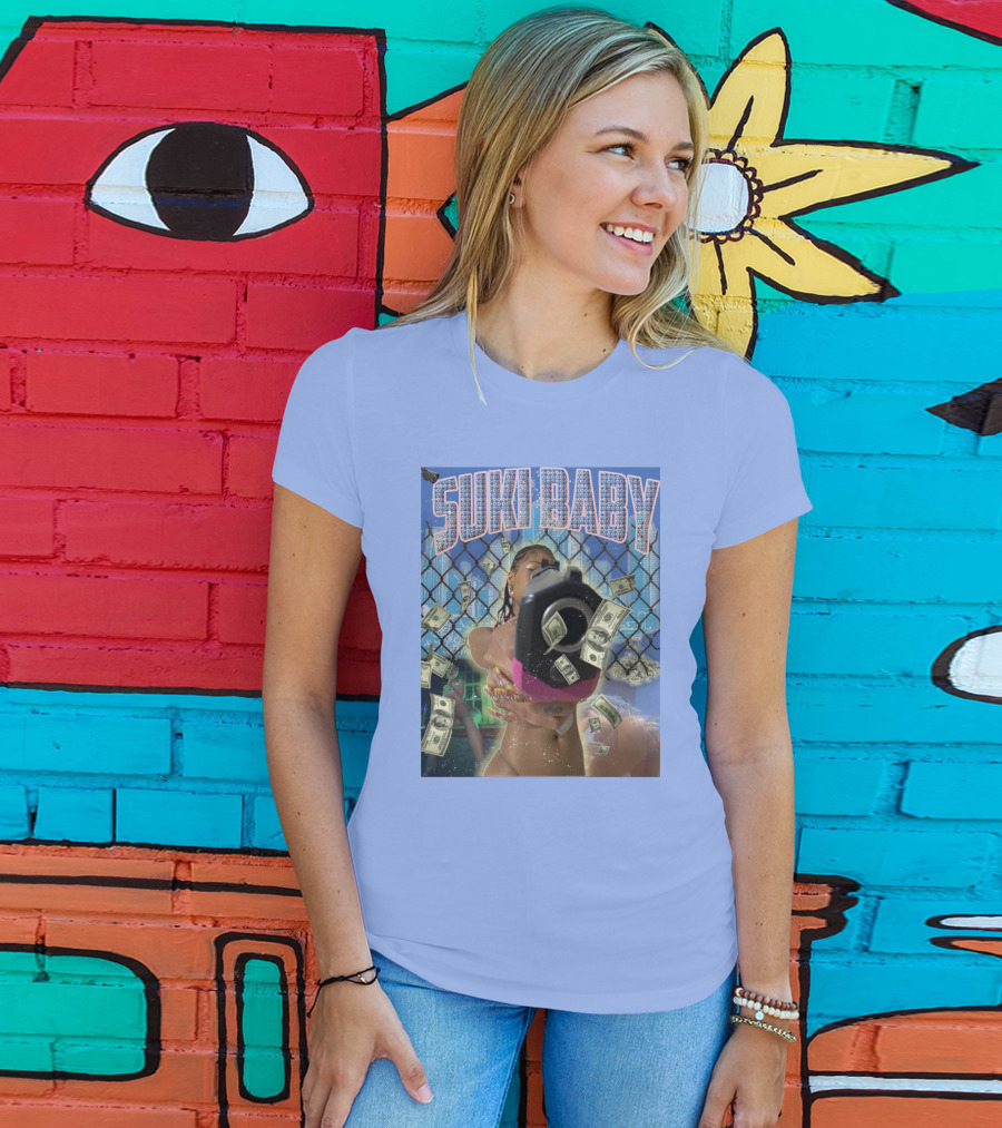 Suki Baby Money And Glamour Urban Aesthetic T-Shirt