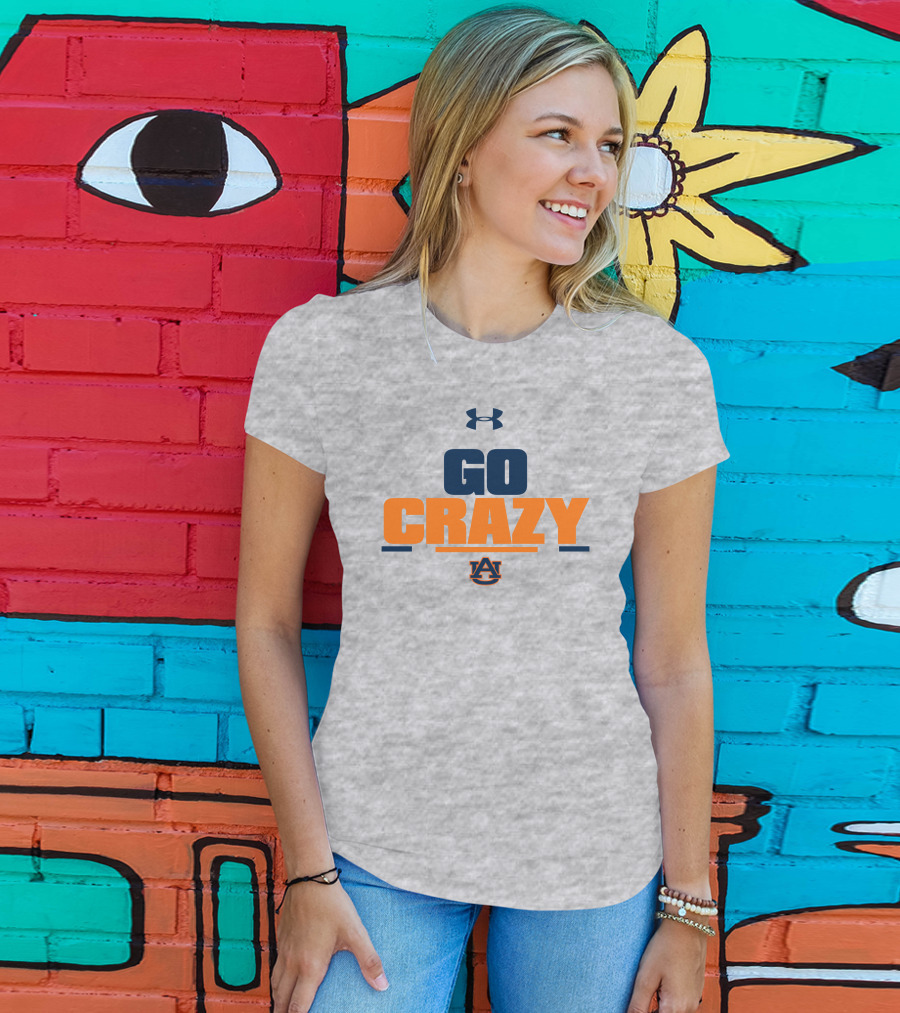Under Armour Go Crazy Auburn University Auburn Tigers T-Shirt