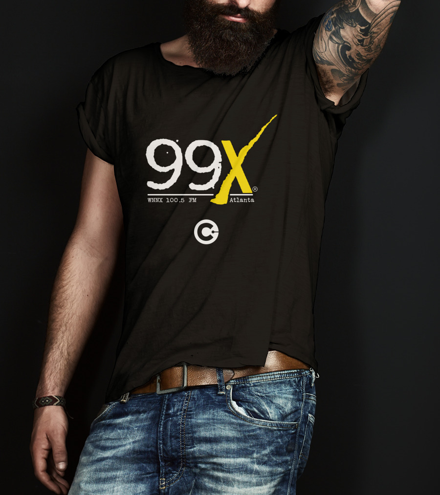 99X WNNX 100.5 FM Atlanta Radio Station T-Shirt