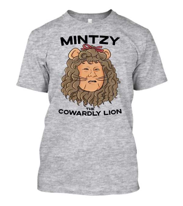 MINTZY The Cowardly Lion T-Shirt