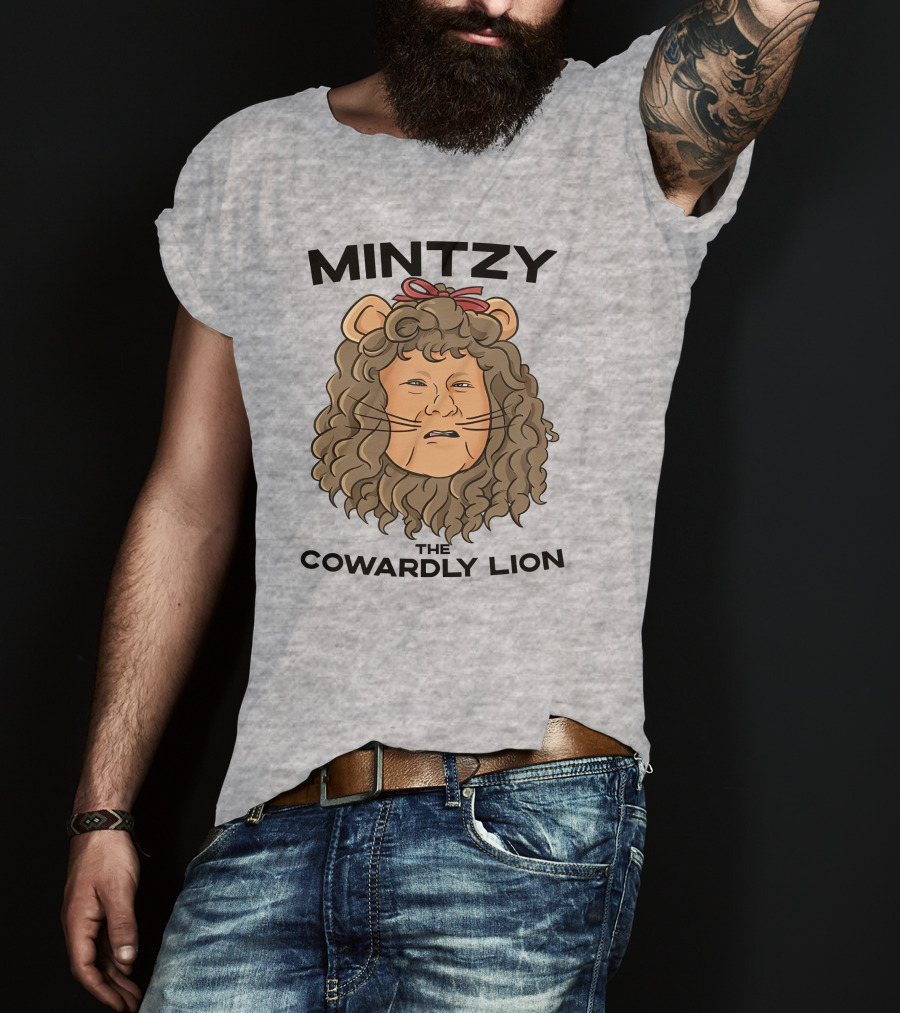MINTZY The Cowardly Lion T-Shirt