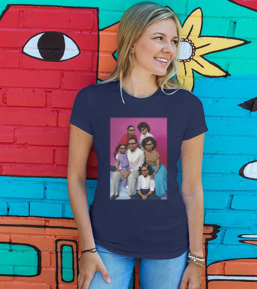 Keeping Up With The Ru's Family Portrait Multiface Glasses T-Shirt