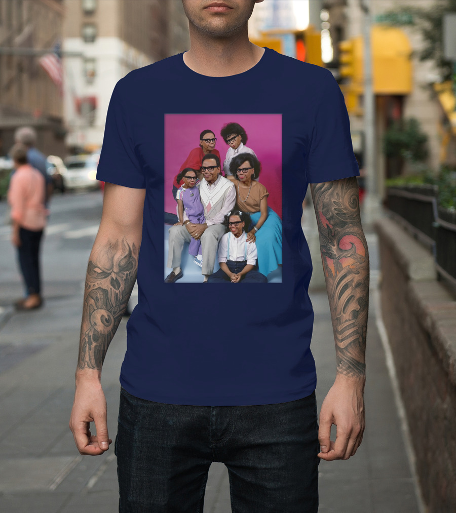 Keeping Up With The Ru's Family Portrait Multiface Glasses T-Shirt