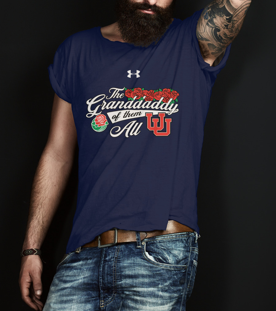 The Granddaddy Of Them All Utah Football Roses UW T-Shirt
