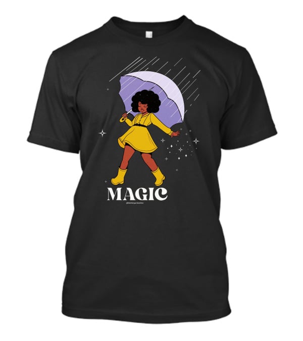 MAGIC TheFairyArtMother Rain Dance In Yellow Dress T-Shirt
