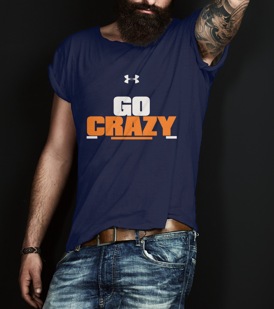 Cadillac Williams Wearing Under Armour Go Crazy T-Shirt