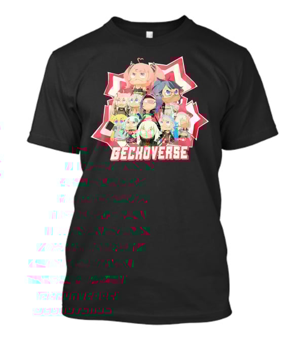 Mamavale Zentreya Geckoverse Animated Characters Compilation T-Shirt