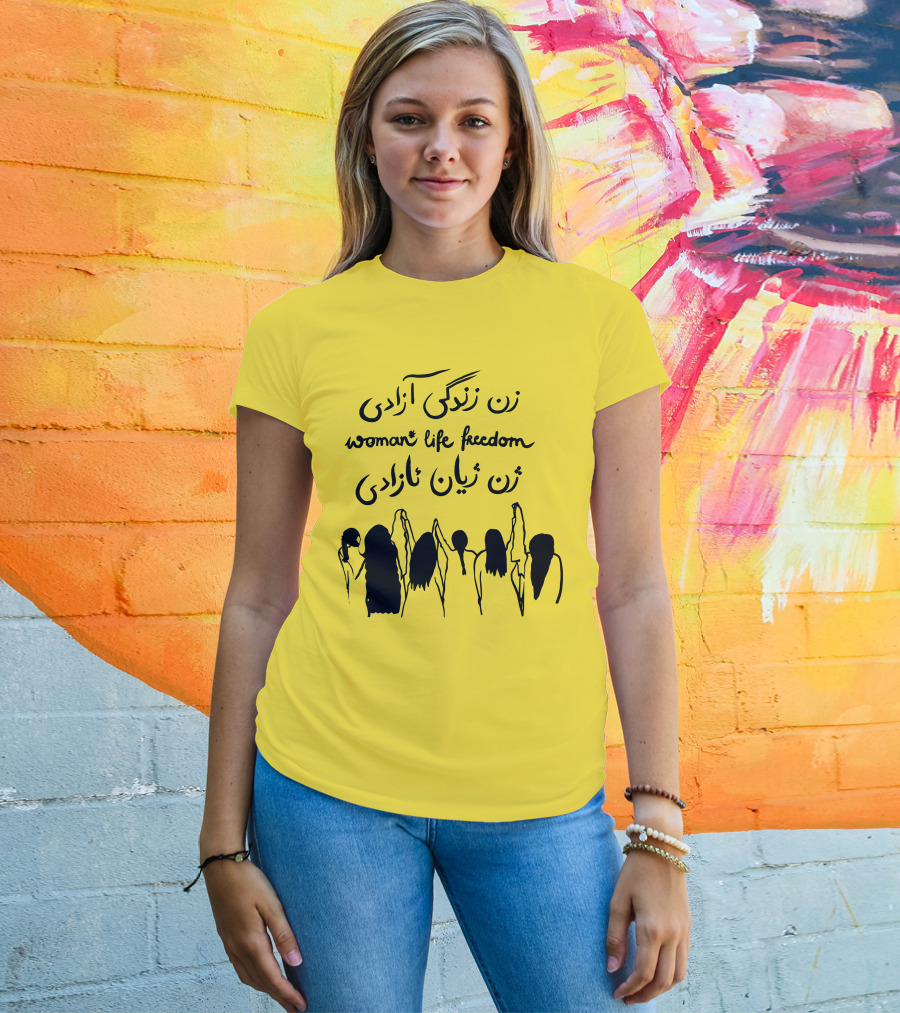 Thehouseofpod Woman Life Freedom زن زندگی آزادی زن ژیان ئازادی T-Shirt