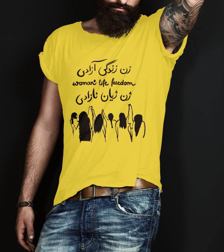 Thehouseofpod Woman Life Freedom زن زندگی آزادی زن ژیان ئازادی T-Shirt