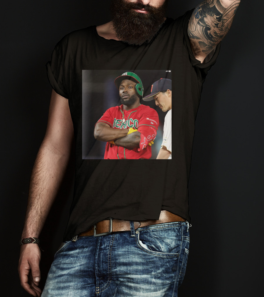 Randy Arozarena Mexico Baseball Team Red Jersey T-Shirt