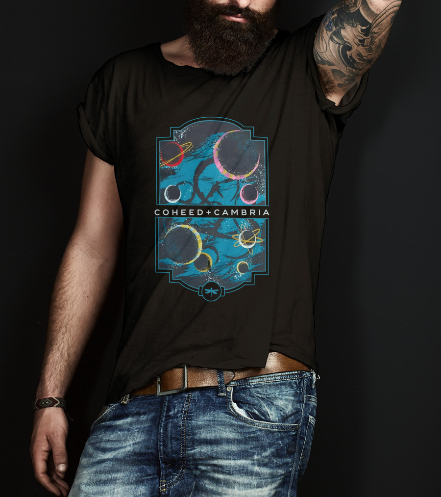 Coheed And Cambria Cosmic Planets And Space T-Shirt