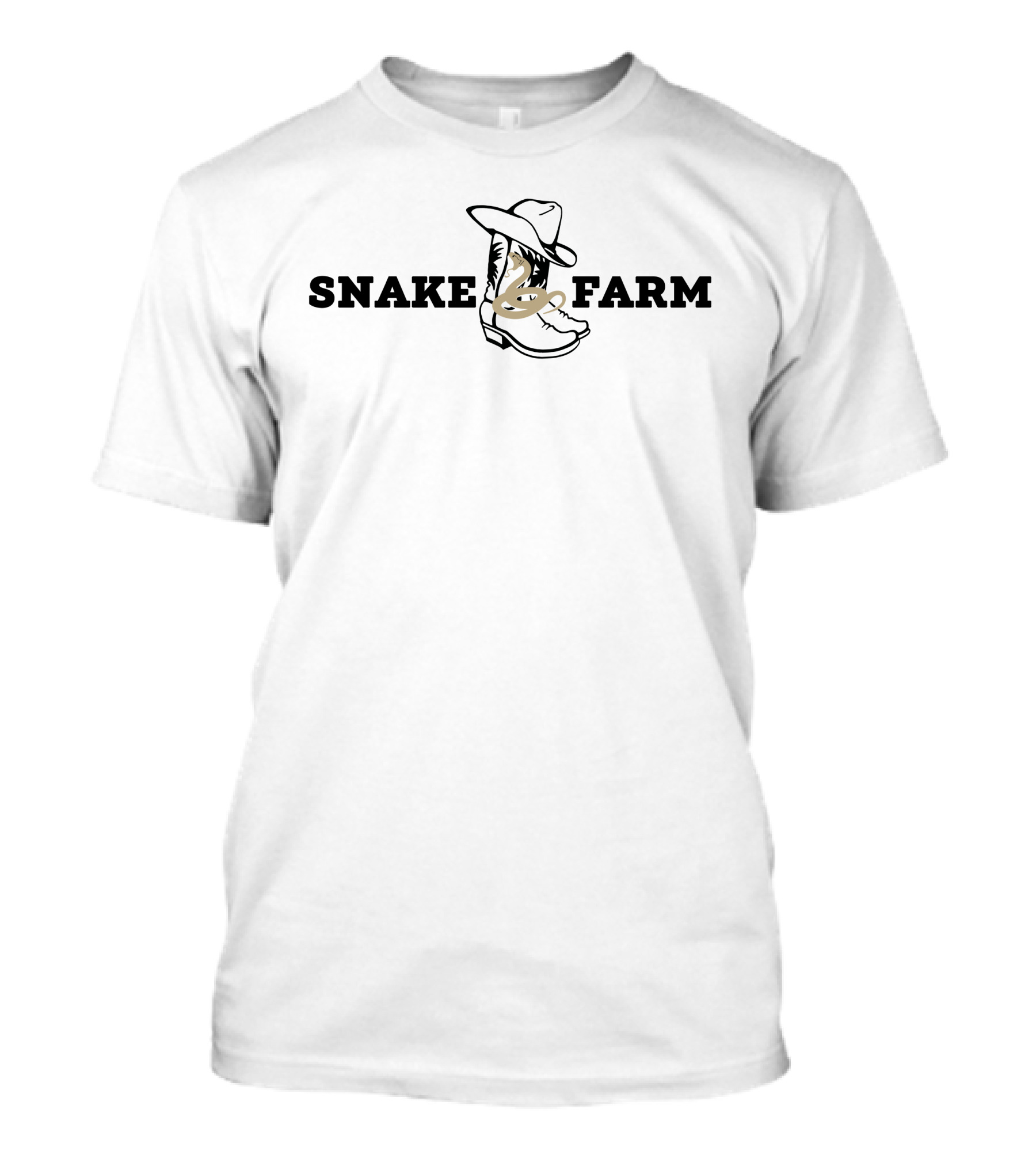 Snake Farm Cowboy Boots Western T-Shirt