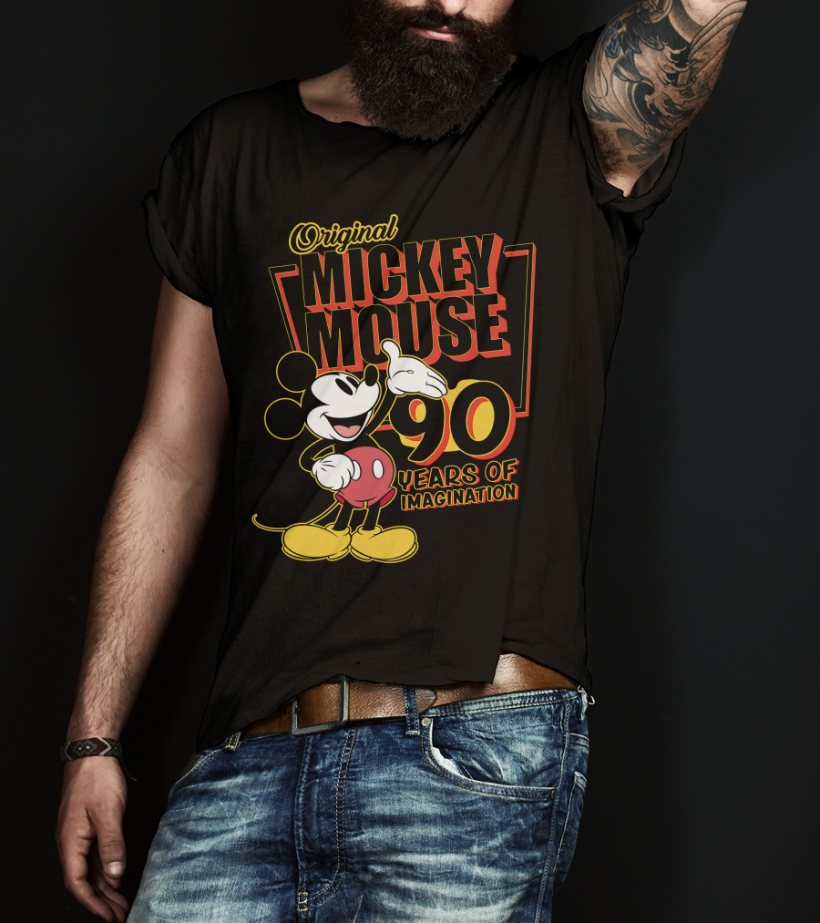The Original Mickey Mouse 90 Years Of Imagination T-Shirt
