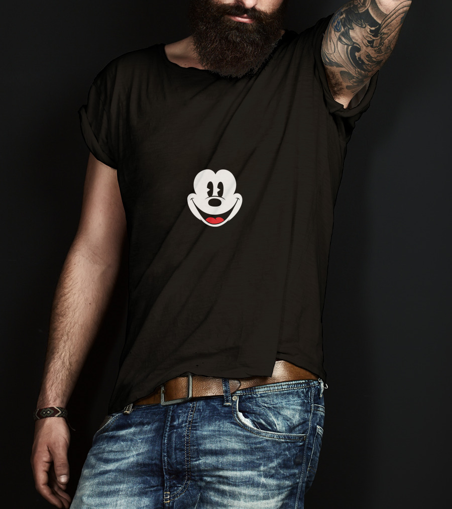 Mickey Mouse Disney Classico Face T-Shirt